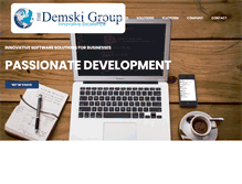 Tablet Screenshot of demskigroup.com